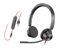 Poly Blackwire 3325 MS USB-A  + jack 3,5mm - 1227141 - zdjęcie 1
